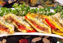 Завтрак из лаваша