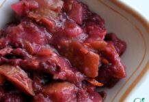 Клюквенно-грушевый соус