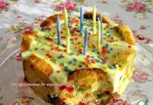 Торт «Пасхальный» из кексов или куличей