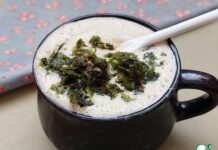 Капустный смузи с томатами