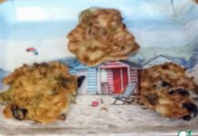 Котлеты из артишока, спаржи и маслин