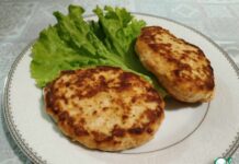 Котлеты из индейки с творогом