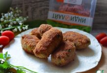 Котлеты из индейки с зеленью