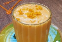 Морковный смузи с манго