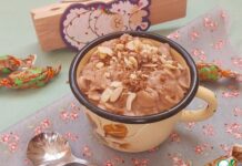 Ореховая каша из ячменных хлопьев «Топ-шлёп»