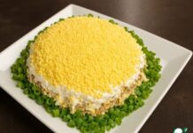 Салат «Ирина» с копченой курицей