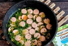 Суп с сосисками «Походный»