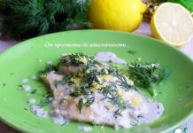 Тилапия в кокосово-лимонном соусе