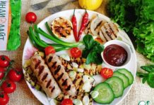 Вишнёвый соус к купатам гриль