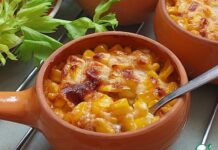 Запеченная кукуруза с фаршем индейки «Мексика»