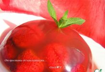 Десерт «Клубника в шампанском»