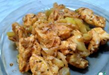 Курица с кабачком