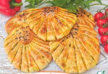 Лепешки с индейкой и сыром