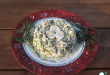 Салат «Перепелиное гнездо»