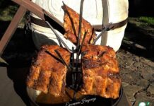 Свиные ребра в яблочном соке