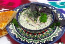 Узбекская окрошка «чалоп»