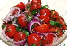 Закуска из помидоров черри