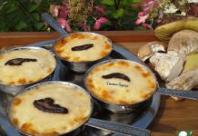 Жюльены из белых грибов