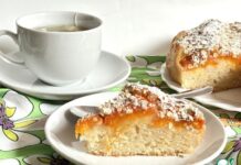 Абрикосово-кокосовый пирог