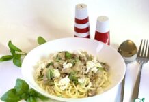 Белый соус болоньезе