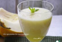 Дынно-ананасовый коктейль