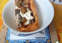 Маргарита из сардин и оливок