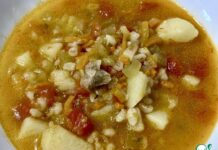 Рассольник по ленинградски