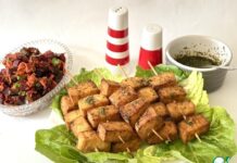 «Шашлычки» из тофу