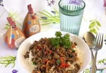 Соус «Болоньезе» по-азиатски