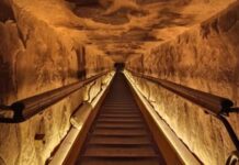 В пирамидах Гизы обновили систему внутреннего освещения