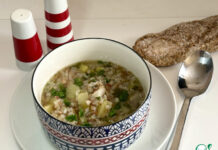 Айнтопф с гречкой и луком-пореем