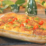 Куриные котлеты на кабачковой подушке