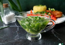 Луковая салатная заправка