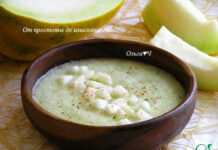 Огуречный гаспачо с дыней