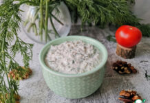 Сметанно-ореховый соус