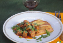 Венгерский гуляш с вином