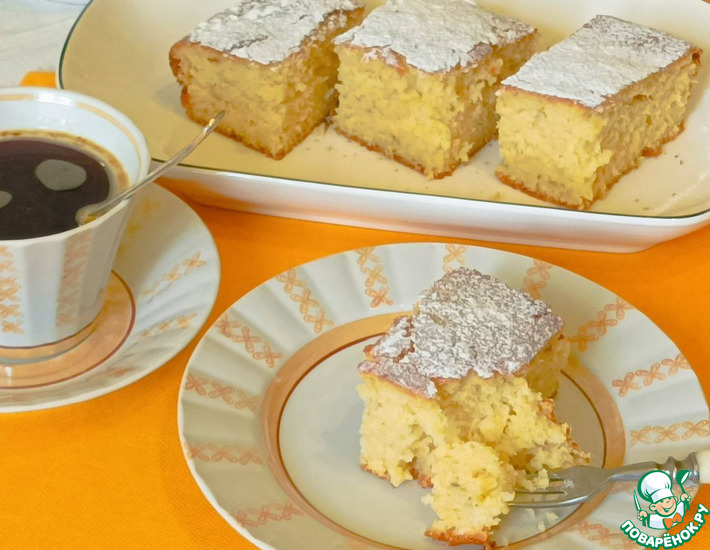 Ананасовый кекс