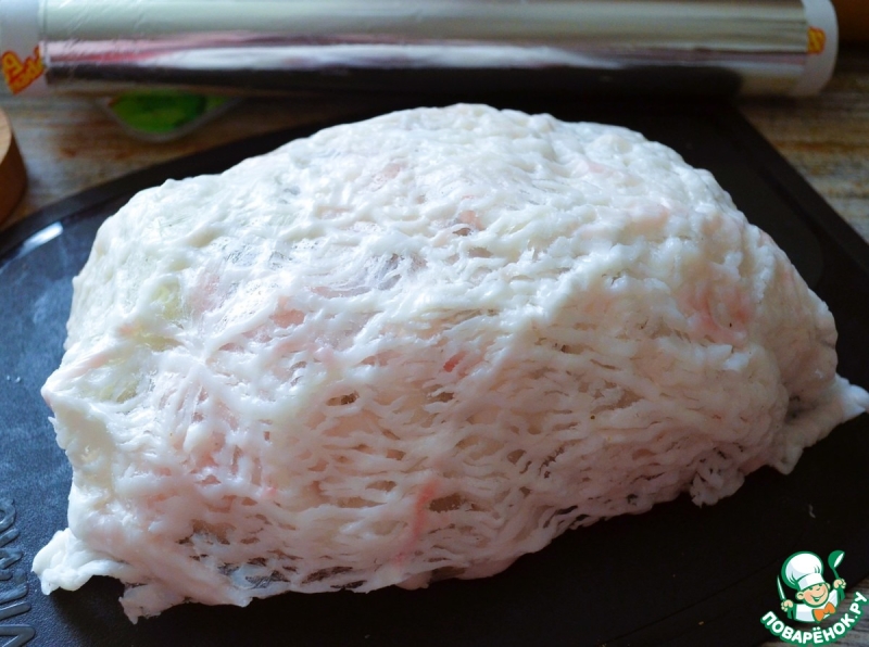 Бедро индейки в бараньем панцире