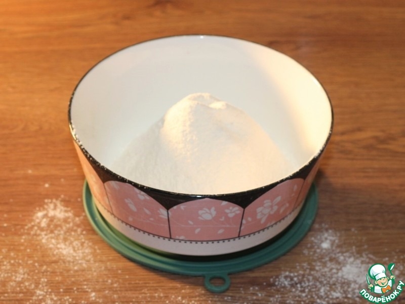 Белый хлеб домашней выпечки