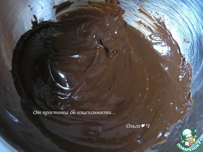 Блинный торт "Лимонно-шоколадный блюз"