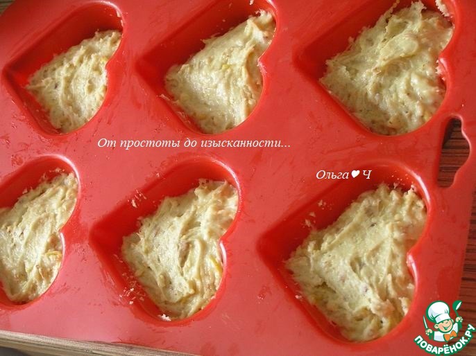 Блонди с малиной и миндалем