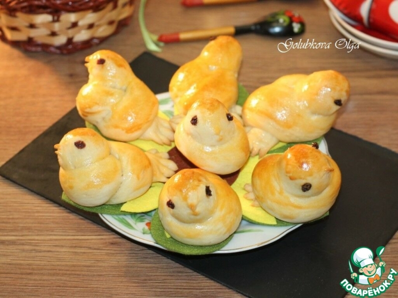 Булочки-птички Жаворонки