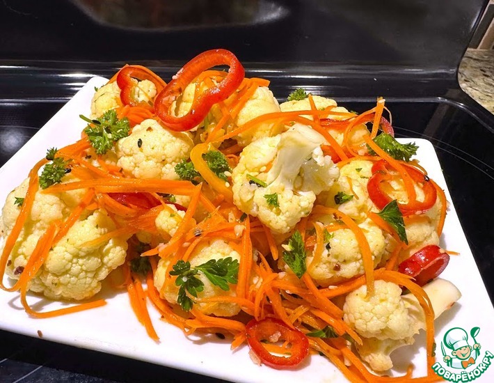 Цветная капуста. салат на любой случай