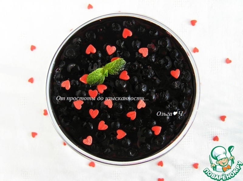 Десерт "Клубника в шампанском"