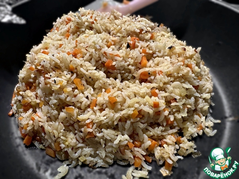 Это не плов! Рис с овощами