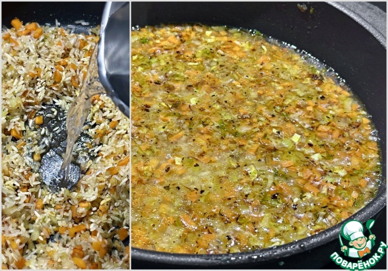 Это не плов! Рис с овощами