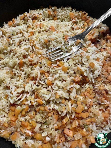 Это не плов! Рис с овощами