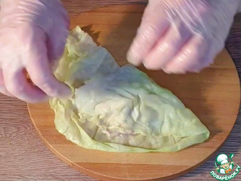 Голубцы с индейкой, запеченные в духовке