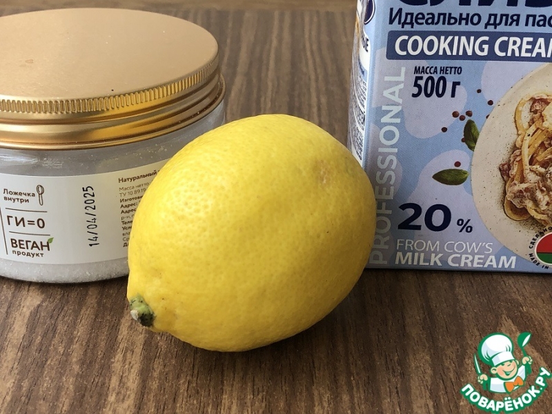 Холодный десерт "Не лимонный поссет"