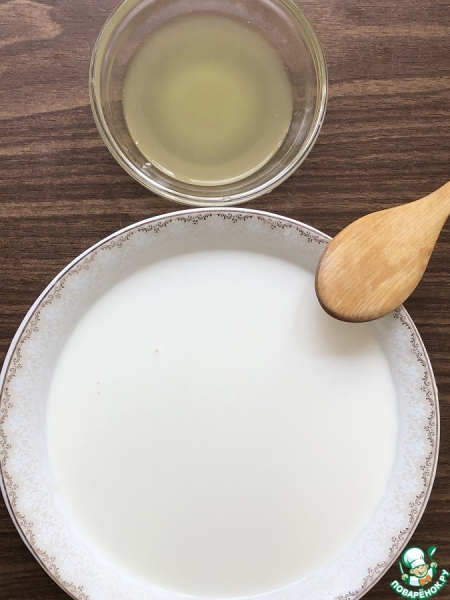 Холодный десерт "Не лимонный поссет"